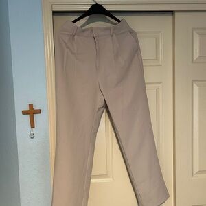 Tan slacks